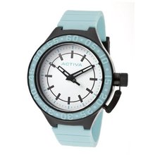 Activa By Invicta Unisex AA300-011 White Dial Aqua Polyurethane