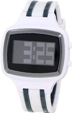 Activa By Invicta Unisex AA400-001 Black Digital Dial White and Charcoal Polyurethane
