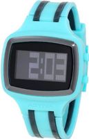 Activa By Invicta Unisex AA400-002 Black Digital Dial Turquoise and Charcoal Polyurethane