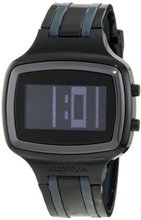 Activa By Invicta Unisex AA400-009 Black Digital Dial Black and Charcoal Grey Polyurethane