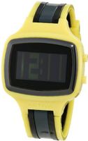 Activa By Invicta Unisex AA400-014 Black Digital Dial Yellow, Black and Charcoal Grey Polyurethane