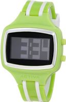 Activa By Invicta Unisex AA401-005 Black Digital Dial Lime Green and White Polyurethane