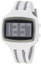 Activa By Invicta Unisex AA401-010 Black Digital Dial White and Charcoal Grey Polyurethane