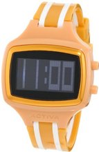 Activa By Invicta Unisex AA401-020 Black Digital Dial Mustard and White Polyurethane