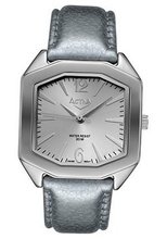 Activa SL261 Silver Dial Silver Leatherette
