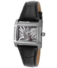 Gray MOP Dial Black Leatherette