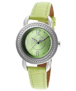 Green Dial Green Leatherette