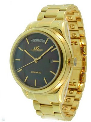 Adee Kaye AK-6005-MG-BLK Miyota automatic 21 jewels