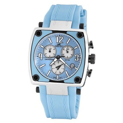 Adee Kaye AK4051-L-BLU Shox Swiss ISA Quartz Chronograph Movement