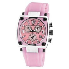 Adee Kaye AK4051-L-PNK Shox Swiss ISA Quartz Chronograph Movement