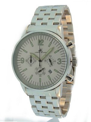 Adee Kaye AK4097-M-SVR Japanese Miyota chronograph Movement