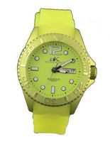 Adee Kaye #AK543-L Lime Green Aluminum Rubber Strap Casual Sports
