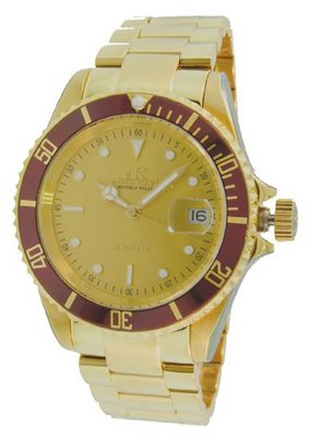 Adee Kaye AK6004-MG-GLD Japan automatic Movement 21 Jewels