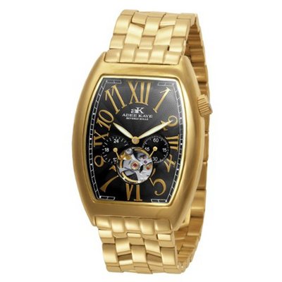 Adee Kaye AK6229-MG BLK Automatic Stainless Steel