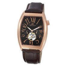 Adee Kaye AK6229-MRG BLK Automatic Stainless Steel