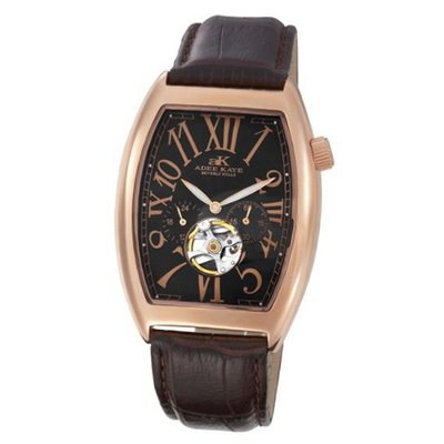 Adee Kaye AK6229-MRG BLK Automatic Stainless Steel