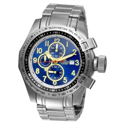 Adee Kaye AK6267-M-BLU Japanese Miyota Quartz Movement