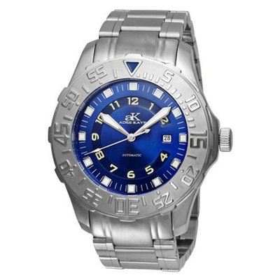 Adee Kaye AK6269-M-BLU Japanese Miyota Automatic 21 Jewels