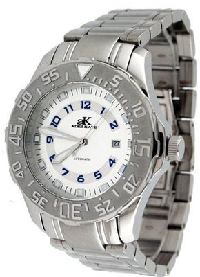 Adee Kaye #AK6269-M7 Enamo Sports Stainless Steel Automatic