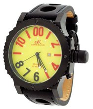 Adee Kaye AK7211-MIPB YELRD Oversized Quartz Military