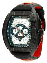 Adee Kaye AK7230-MIPB Black Black Dial Chronograph