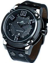 Adee Kaye AK7281-MIPG Analog Display Japanese Quartz Black