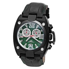 Adee Kaye AK7982-M-BLK Swiss ISA Quartz Chronograph Movement