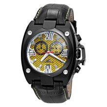 Adee Kaye AK7982-M-YLW Swiss ISA Quartz Chronograph Movement