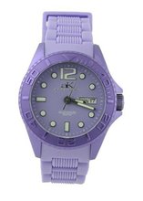 Adee Kaye Rubber Day/Date AK543-L purple