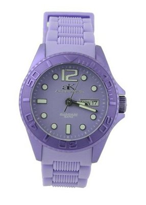 Adee Kaye Rubber Day/Date AK543-L purple