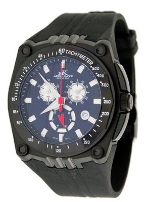 Adee Kaye Ryder G2 Sports Black IP Chronograph Model AK6002-MIPB2