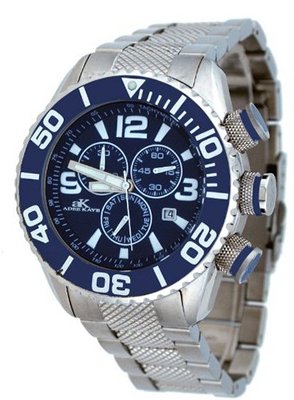 Adee Kaye Stainless Steel Chronograph AK5434-M-2