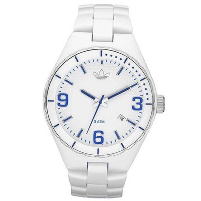 Adidas ADH2591 Unisex Cambridge Blue Accents White Plastic