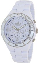 Adidas ADH2742 Black Silver Plated Stainless Steel Band &