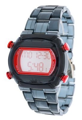 Adidas Nylon Candy Digital Grey Dial Unisex #ADH6510