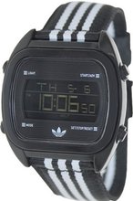 Adidas Unisex Sydney ADH2731 Black Nylon Quartz with Black Dial