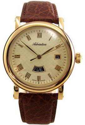 Adriatica Gents Leather 1023.1231Q