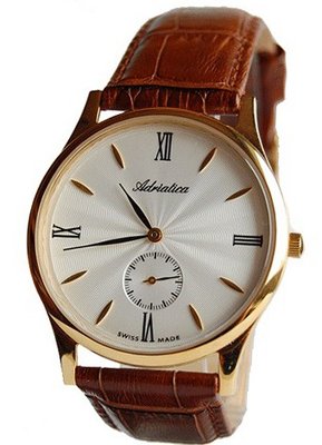 Adriatica Gents Leather 1230.1263Q