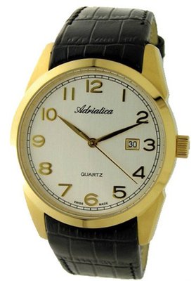 Adriatica Gents Leather 8199.1223Q