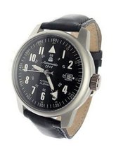 Aeromatic 1912 22-Jewel Automatic Aviator's A1027 Black