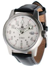 Aeromatic 1912 22-Jewel Automatic Aviator's A1027 White