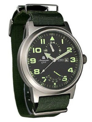 Aeromatic 1912 Automatic with 24-hr Sub Dial and Power Reserve A1351