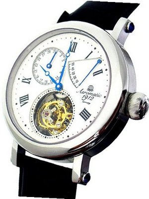 Aeromatic 1912 Flying Minute Tourbillion Hand Wind with Power Reserve A1277