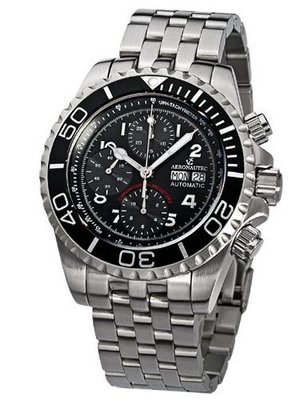 Aeronautec Automatic Chronograph Commander Ant-1009-Ss-Brc