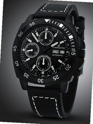 Aeronautec Automatic Chronograph Oceantimer Ant-1019-Bs