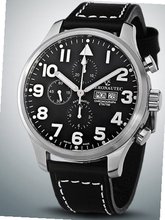 Aeronautec Automatic Chronograph Pilot Xl Ant-1018-Ss