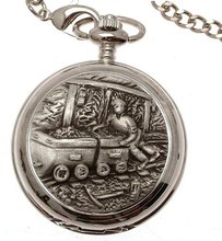 Miners pocket pewter fronted quartz mechanism design 67