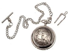 Pocket - Solid pewter fronted quartz pocket - Lest We Forget design 63