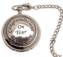 Pocket - Solid pewter fronted quartz pocket - Retirement design 44