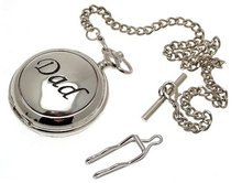 Solid Pewter fronted quartz pocket - Dad design